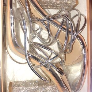 Simmi London Lace Up Heels